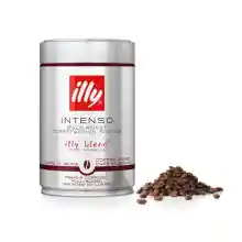 Pack de 2 latas de café en grano illy Intenso (2x250g)
