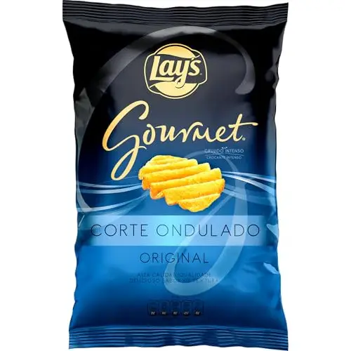 Pack de 2 Lay's Gourmet Onduladas Patatas Fritas 170g