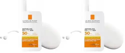Pack de 2 Protectores solares La Roche Anthelios Shaka Fluido Ultra SPF 50 (50 ml)
