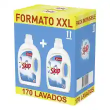 Pack de 2 unidades de Detergente líquido Skip XXL (170 lavados)