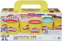 Pack de 20 botes de plastilina Play-Doh