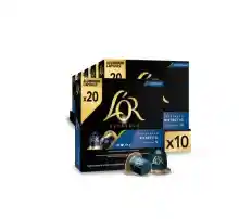 Pack de 200 cápsulas para Nespresso L'Or Ristretto Decaffeinato - A 0,22€ la cápsula