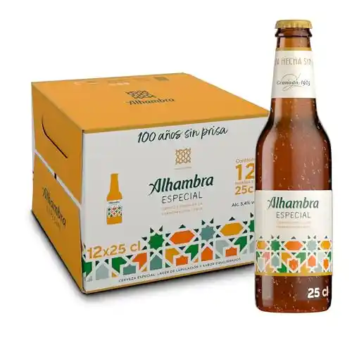 Pack de 24 botellas Alhambra Especial de 25cl