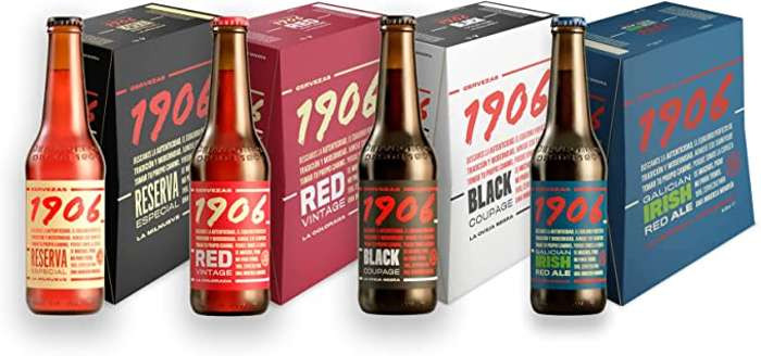 Pack de 24 cervezas Familia 1906