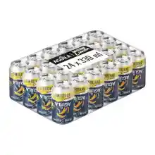 Pack de 24 latas de El Águila Sin Filtrar Limón (33cl)