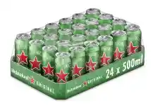 Pack de 24 latas Heineken Cerveza Lager (50cl)