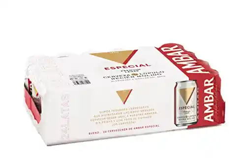 Pack de 24x Cervezas Ambar Especial