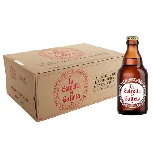 Pack de 24x La Estrella de Galicia Premium 33cl