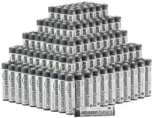 Pack de 250 pilas AAA Amazon Basics alcalinas de larga duración
