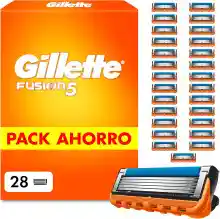 Pack de 28 cuchillas recambios Gillette Fusion5