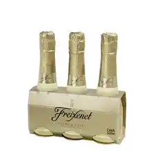 Pack de 3 botellas de Cava Semiseco Freixenet Carta Nevada 200ml