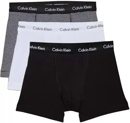 Pack de 3 calzoncillos bóxer Calvin Klein para hombre, multicolor