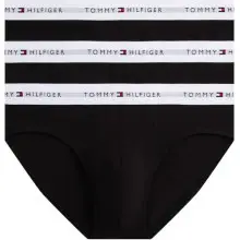 Pack de 3 calzoncillos Tommy Hilfiger Hipster para hombre con logo en la cintura