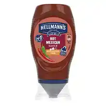 Pack de 3 Salsas Hot Mexican Hellmann's 250 ml