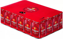 Pack de 24 latas de cerveza Estrella Damm