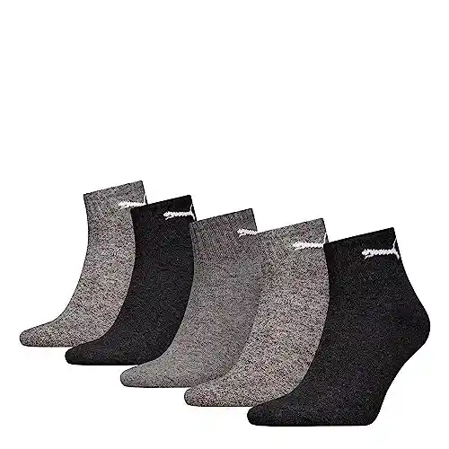 Pack de 5 pares de calcetines Puma unisex deportivos
