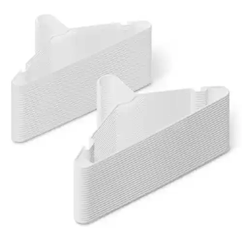 Pack de 50 perchas de plástico Amazon Basics