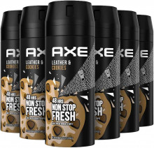 Pack de 6 desodorantes Axe Collison Rock