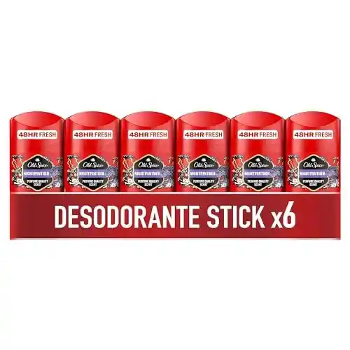 Pack de 6 desodorantes Old Spice Night Panther (6x50ml)