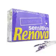 Pack de 6 paquetes de pañuelos de bolsillo RENOVA Sensitive 4 capas Lavanda
