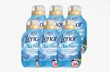 Pack de 6 suavizantes Lenor Frescor Alpino (504 ml)