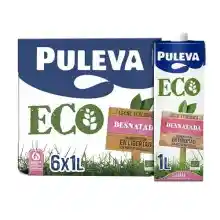 Pack de 6x 1L Leche ecológica Desnatada ECO Puleva