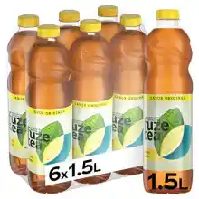 Pack de 6x Fuze Tea Sabor Limón Zero de 1.5L