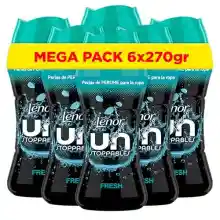 Pack de 6x Perlas de perfume para ropa Lenor Unstoppables (6 x 270g)