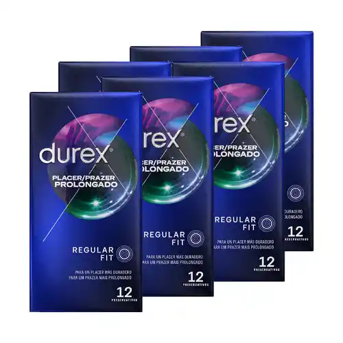 Pack de 72 Preservativos  Durex Placer Prolongado