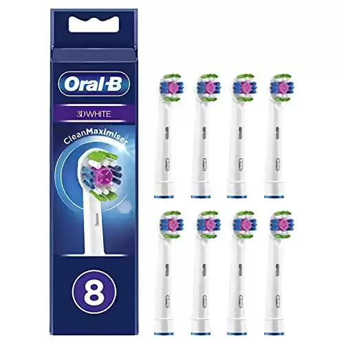 Pack de 8 Cabezales Oral-B 3D White Maximaiser