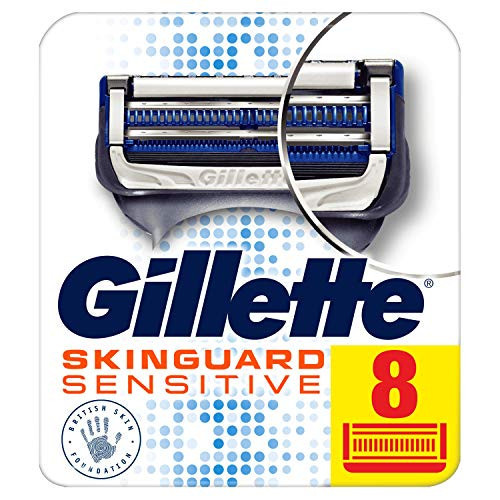 Pack de 8 cuchillas de afeitar Gillette SkinGuard (recambios)