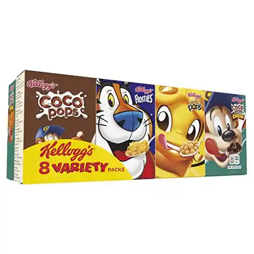 Pack de 8 Kellogg's Variety Cereales Variados 25g