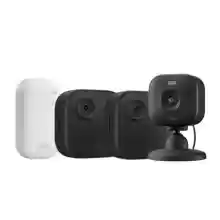Pack de cámaras de seguridad Blink Outdoor 4 y Mini 2K+ (negro) con Sync Module Core