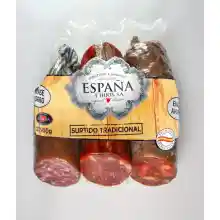 Pack de chorizo, lomo y salchichón (900g)