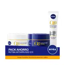 Pack Nivea Q10 crema día, noche y contorno de ojos