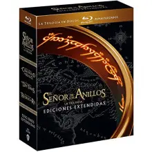 Pack Trilogía El Señor de los Anillos Edición Extendida (Remasterizada) en Blu-Ray