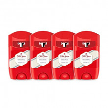 Pack x4 Old Spice Original Desodorante en Barra para Hombres, 50 ml (compra recurrente)