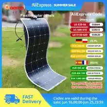 Panel solar flexible impermeable 100W