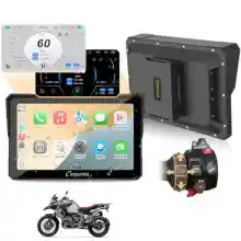 Pantalla Carpuride W702BS Pro para BMW Moto con CarPlay y Android Auto Nativo
