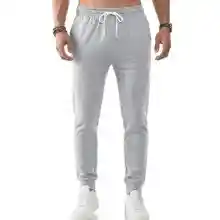 Pantalones deportivos PINSPARK para hombre de algodón y secado rápido con bolsillos