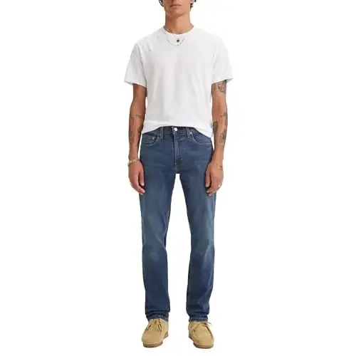 Pantalones vaqueros Levi's 502 Taper de algodón elástico
