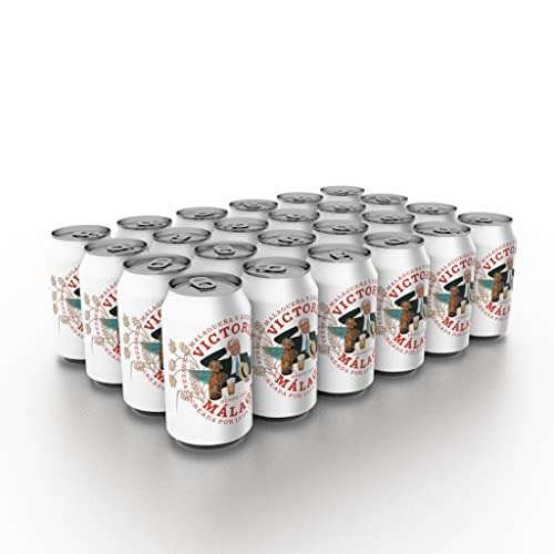 24 latas de Cerveza Victoria 33cl