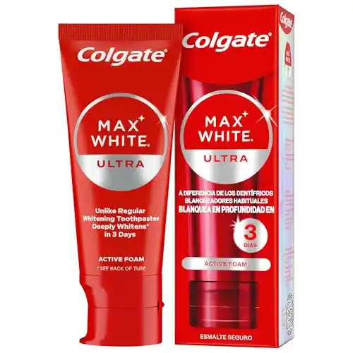 Pasta de dientes Colgate Max White Ultra Active Foam 50ml