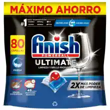 Pastillas para lavavajillas Finish Powerball Ultimate All in 1 (80 unidades)