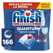 Pastillas para lavavajillas Finish Quantum Infinity Shine (166 cápsulas)