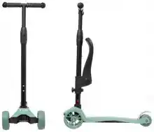 Patinete evolutivo 2en1 con asiento 18 meses a 8 años (altura ajustable)