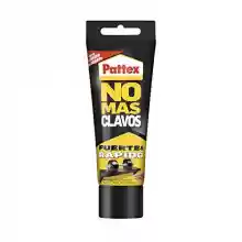 Pattex No Más Clavos Original, adhesivo de montaje resistente, pegamento extrafuerte para madera, metal y más, adhesivo blanco instantáneo, 1 tubo x 250 g