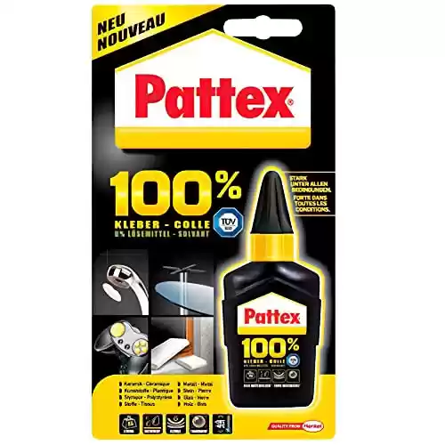 Pegamento multimaterial transparente 50gr Pattex 100%