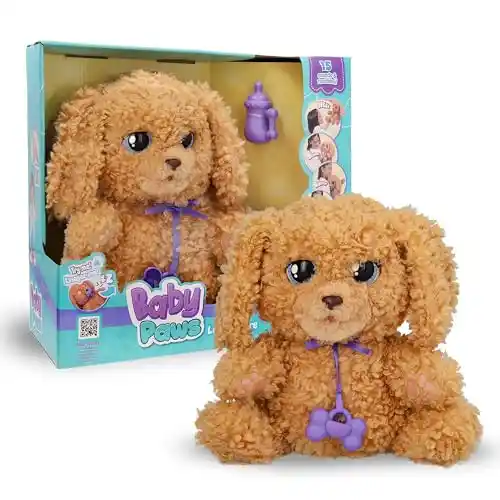 Peluche interactivo Baby Paws Labradoodle