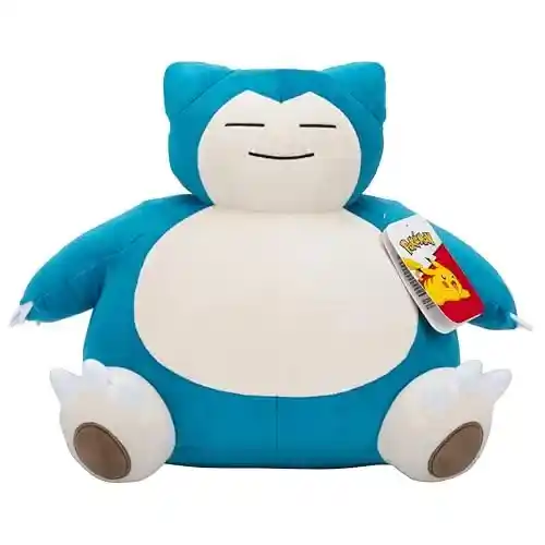 Peluche Pokémon Ronflex de 30 cm con detalles auténticos